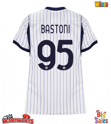 Inter Milan Alessandro Bastoni #95 Replica Away Stadium Shirt for Women 2026-27 Short Sleeve